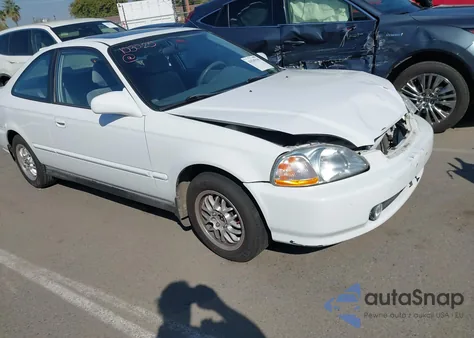 1997 Honda Civic Ex z USA, uszkodzony, nr VIN 1HGEJ8245VL059912